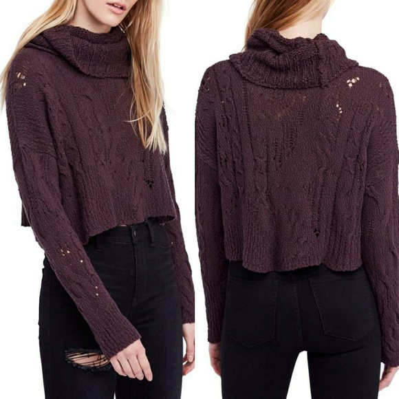 Free People Sweaters - NWT Free People Shades of Down Knit Pullover
